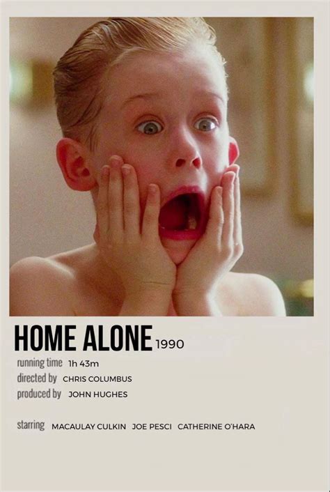 Home alone movie poster – Artofit