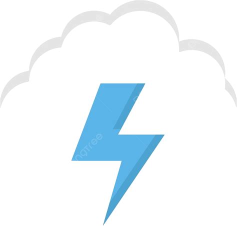 Cloud Energy Vector Flat Vector Energy Vector Flat PNG And Vector