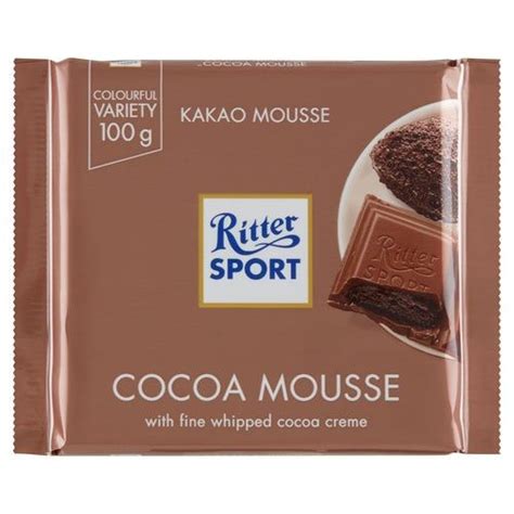 Ritter Sport Cocoa Mousse G In Kenya Monty S