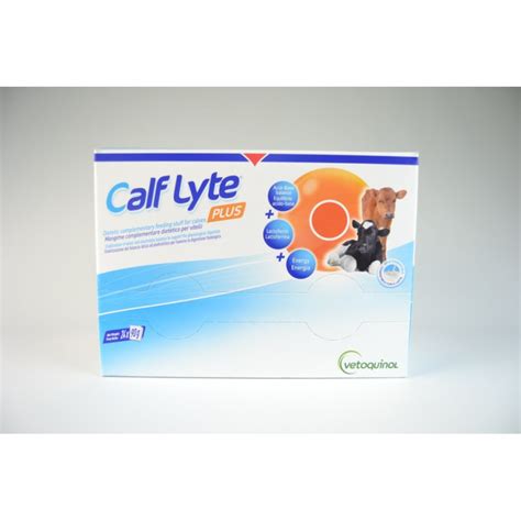 Vetoquinol Calf Lyte Plus Sospensione Orale Polvere 24 Bustine Da 90 G