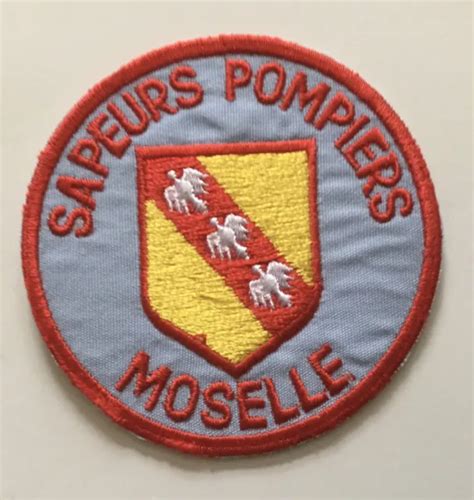 ÉCUSSON SAPEURS POMPIERS SDIS Moselle 57 EUR 10 00 PicClick FR