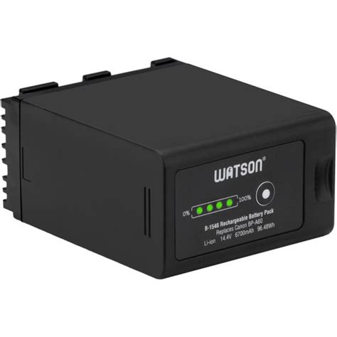 Watson Bp A Lithium Ion Battery Pack V Mah B