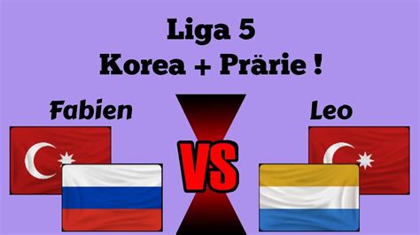 AOE 3 DE 2 Saison 5 Liga 1 Spieltag auf Korea Prärie Fabien