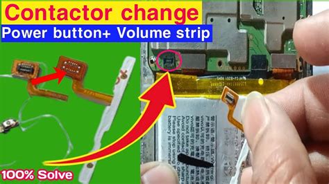 Vivo Phone Ka Power Button Volume Strip Contactor Change Vivo Phone