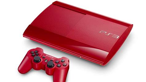 Limited Edition Red And Blue Sony Ps3 Super Slim Consoles Confirmed For