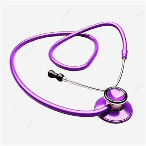 Purple Stethoscope Png File Stethoscope Instrument Transparency Png