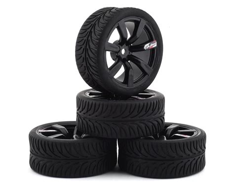 Firebrand Rc Shanx Rt Pre Mounted On Road Tires Black