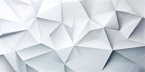 Premium Photo | White abstract Background with geometric patterns