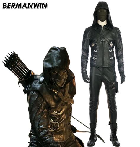 BERMANWIN High Quality Prometheus Costume Arrow Season 5 Prometheus ...