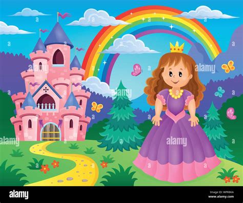 Princess Towers Stock Vector Images Alamy