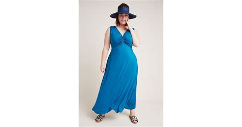 Camilla Maxi Dress Anthropologie Plus Size Line Popsugar Fashion Uk