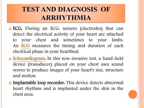 Arrhythmia Causes Symptoms And Treatment Ppt