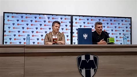 Rayados presenta al Tano Ortiz Conferencia con el nuevo técnico de