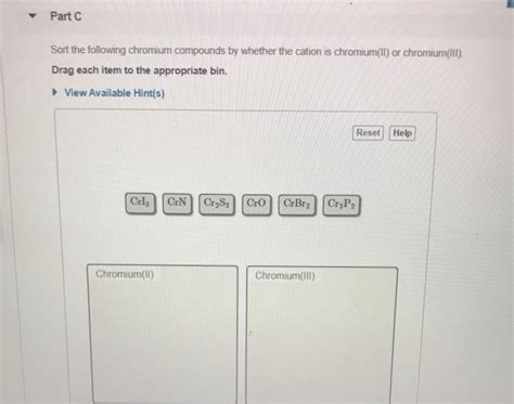 Solved Part A What is the formula for nickel(III) oxide? | Chegg.com