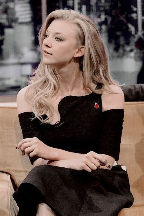 Pin By Geraldine William S On Natalie Dormer Half Shaved Hair