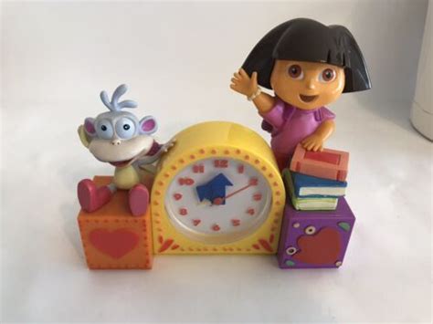 Dora The Explorer Singing Alarm Clock Nickelodeon Tek