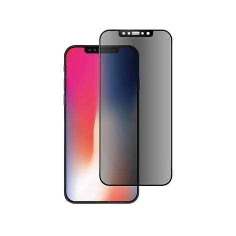 Uvr Privacy Anti Spy Glass For Apple Iphone X Tempered Glass Full Cover Anti Spy Screen