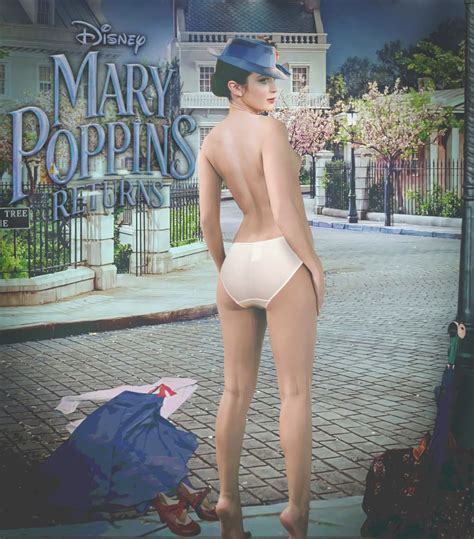 Rule 34 Breasts Disney Emily Blunt Feet Hat Hat Ribbon Kyle Phalanx Mary Poppins Mary Poppins