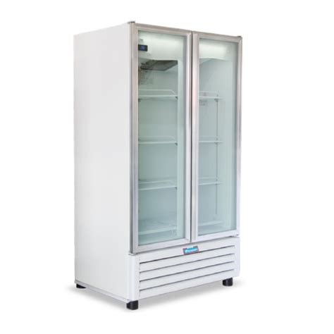 Nieto Metalfrio RB500 Refrigerador 磊 2 Puertas de Vidrio Elite Acero