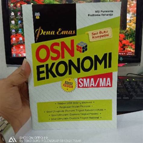 Jual Buku Olimpiade Ekonomi Sma Pena Emas Osn Ekonomi Sma Ma Edisi