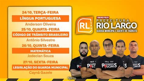 Concurso Prefeitura De Rio Largo Al Legisla O Do Guarda Municipal