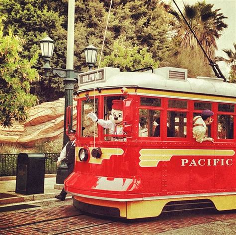 Mickey Driving The Trolley Disney California Adventure Disneyland