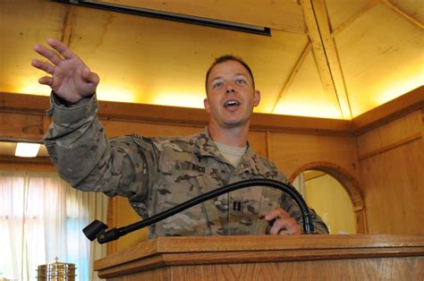 Chaplain Finds Calling Strength Article The United States Army