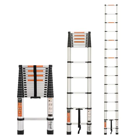 Equal Portable And Extension Feet Telescopic Folding Aluminium