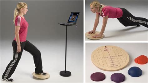 Interactive Training With Sensamoves Wobble Board Fitness Gaming