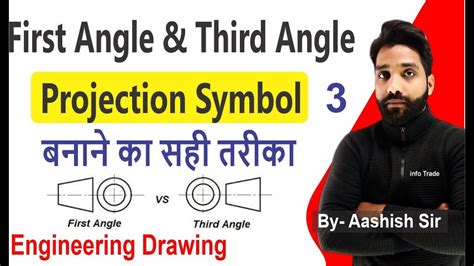 First Angle Projection Logo