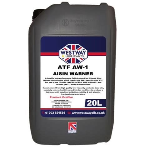 AW-1 ATF for Aisin Warner 20L WSS-M2C924A 31256774 LR022460 93165147 | eBay