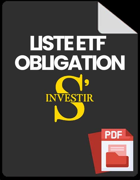 Les Meilleurs ETF Obligations En 2025 Comparatif Et Avis