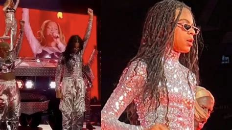 Blu Ivy Takes The Stage With Mom Beyoncé On Her Renaissance Tour In