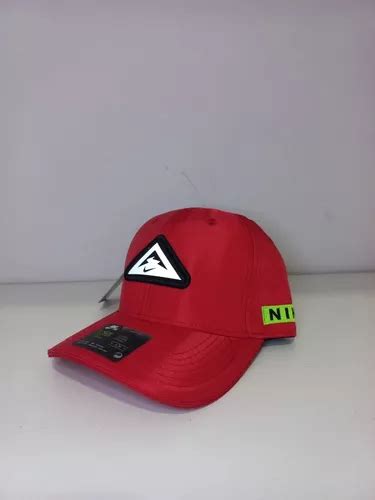 Gorra Curva Nike Pro Trail Performance Reflex Roja En Venta En Tres De