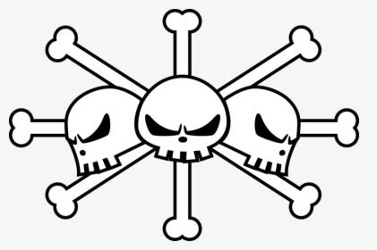 Pirate Flag - One Piece Trafalgar Law Logo, HD Png Download ...