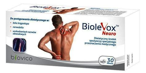 Biolevox Neuro tabletki powlekane 30 tabletek Wsparcie układu