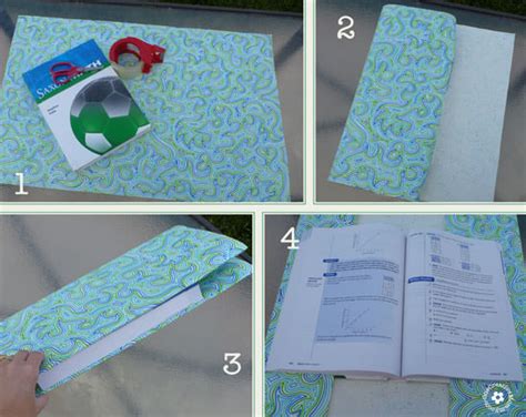 DIY Paper Book Cover - onecreativemommy.com