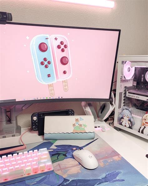 Pink gaming pc setup | Pc setup, Gaming setup, Setup