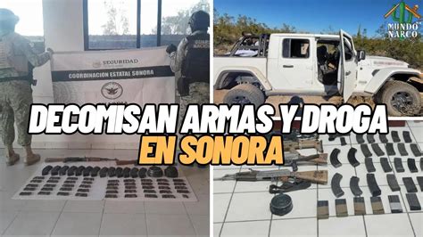 Guardia Nacional Y Ej Rcito Mexicano Decomisan Armas Y Droga En