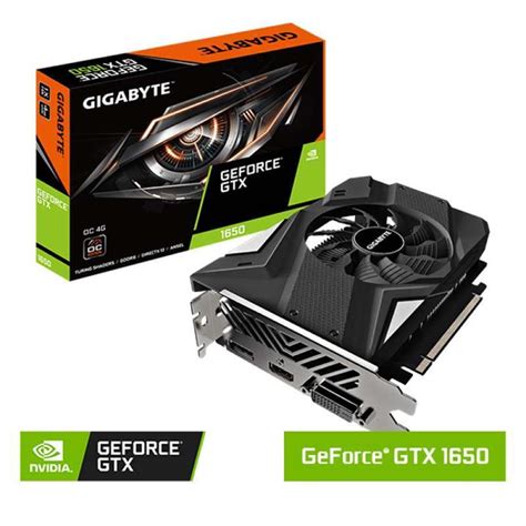 Placa De Video Gigabyte GeForce GTX 1650 D6 OC 4G