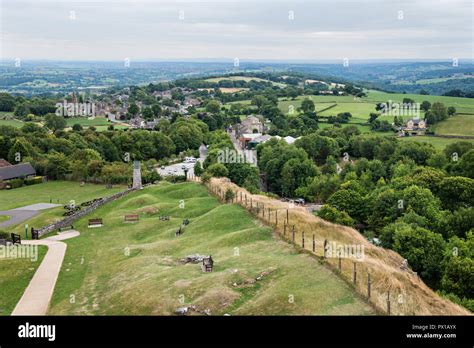 Panoramic Views From The Tower At The Crich Memorial Erected In 1923