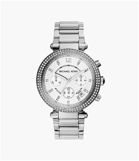 Michael Kors Silver Watches For Women