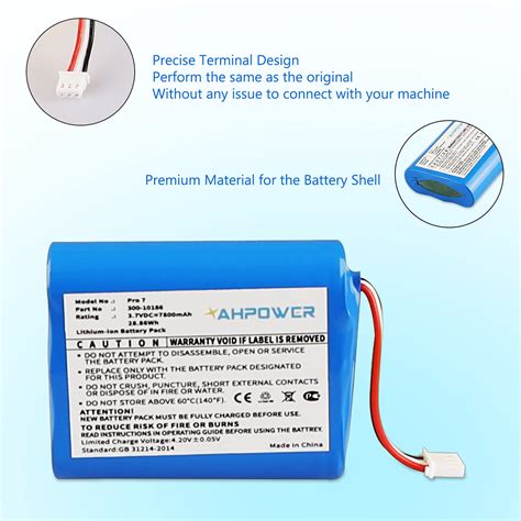 Replacement Battery For Adt Command Smart Security Panel 300 10186