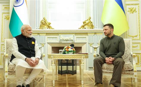 India Ukraine Joint Statement On The Visit Of Prime Minister Of India