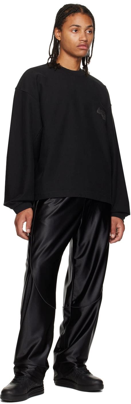 Alexander Wang Black Graphic Beefy Sweatshirt Alexander Wang