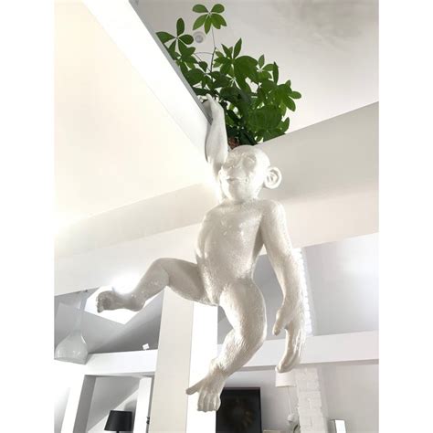 Affe Schimpanse Deko Tier Figur Dekoration Garten Design H Nged