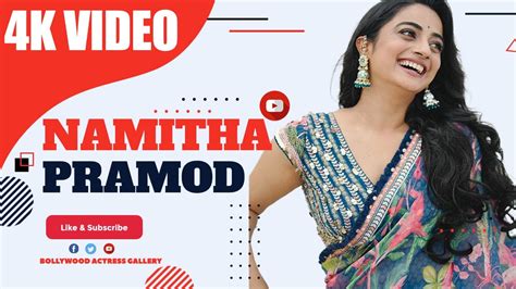 Gorgeous Malayalam Actress Namitha Pramod Stuns In Stunning Video A