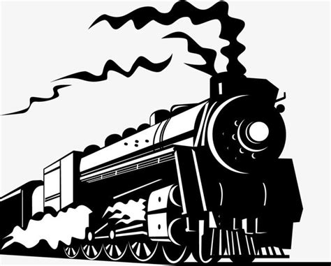 Train Car Clip Art Black And White