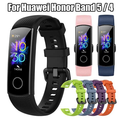 Классический Сменный Смарт-браслет ремешок для часов Honor Band 5 4 ...