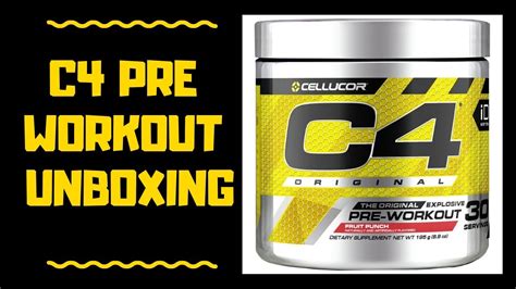 C4 Pre Workout Unboxing Watch Before You Buy Youtube